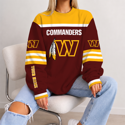 [SPECIAL OFFER] NEW CUSTOMIZED NFL12 WTC WASHINGTON COMMANDERS UNISEX SWEATSHIRT