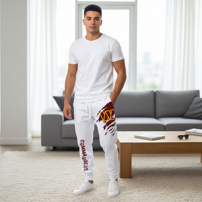 LIMITED EDITION - NEW PERSONALIZED NFL12 WTC WASHINGTON COMMANDERS JOGGERS