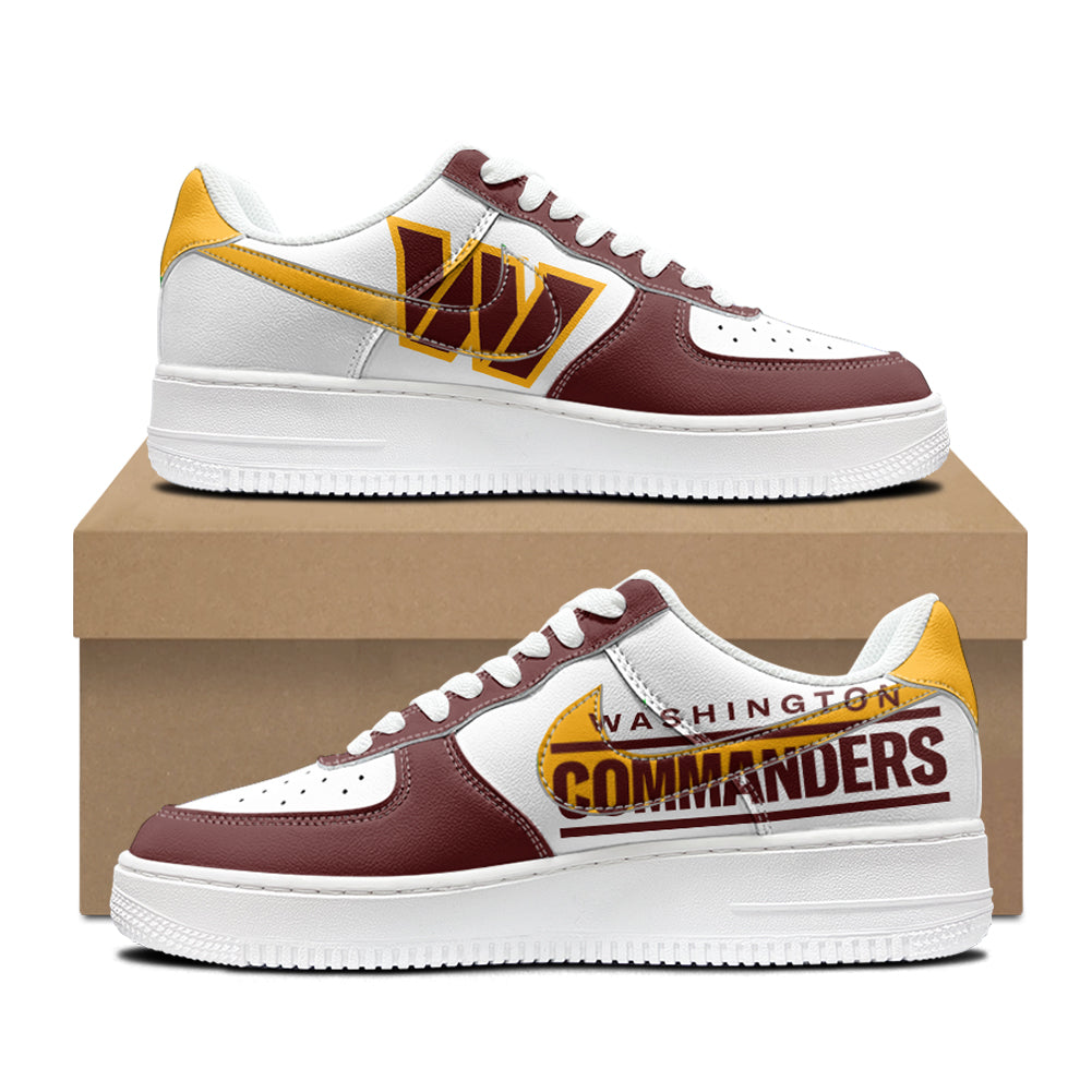 [SPECIAL OFFER] NEW CUSTOMIZED NFL12 WTC WASHINGTON COMMANDERS AF1 SHOES
