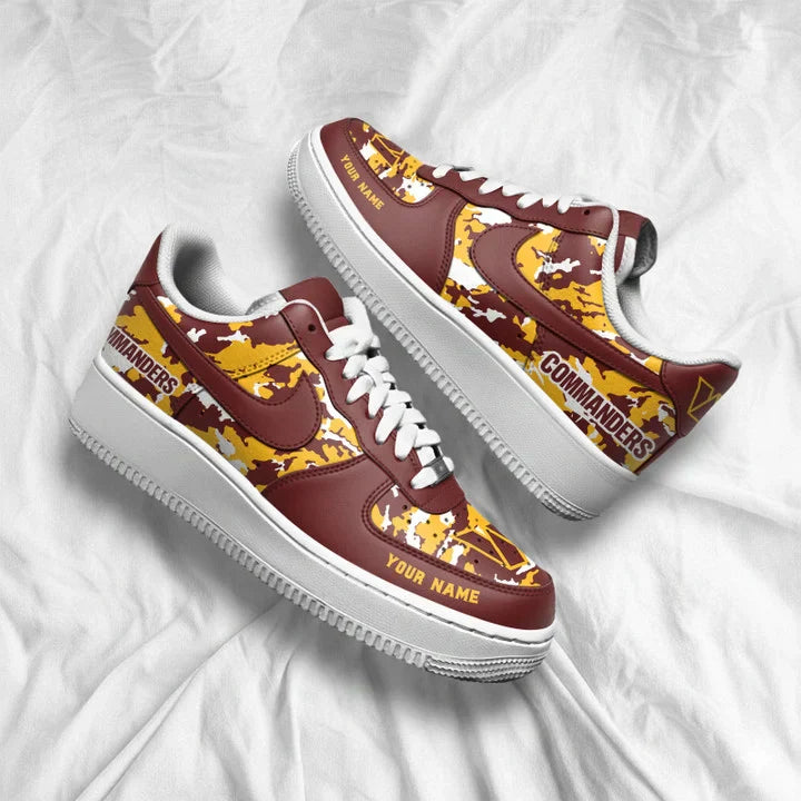 [SPECIAL OFFER] NEW CUSTOMIZED NFL12 WTC WASHINGTON COMMANDERS AF1 SNEAKERS
