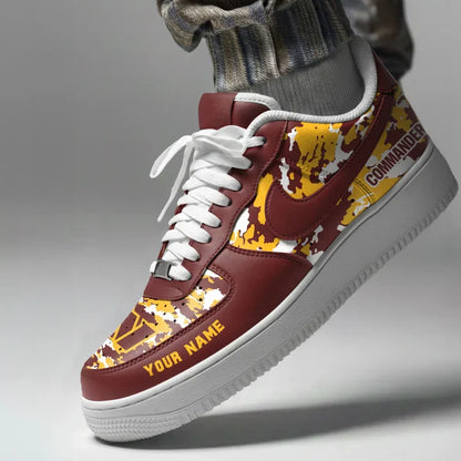[SPECIAL OFFER] NEW CUSTOMIZED NFL12 WTC WASHINGTON COMMANDERS AF1 SNEAKERS