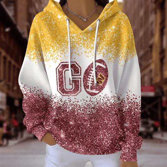 [SPECIAL OFFER] NEW CUSTOMIZED NFL12 WTC WASHINGTON COMMANDERS RIBBED HOODIE & SWEATSHIRT
