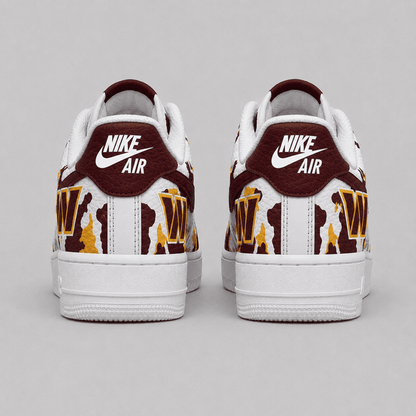 [SPECIAL OFFER] NEW CUSTOMIZED NFL12 WTC WASHINGTON COMMANDERS AF1 SHOES