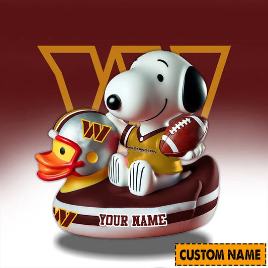 LIMITED EDITION - NEW CUSTOMIZED NFL12 WS COMMANDERS SNOOPY ACRYLIC BLOCK