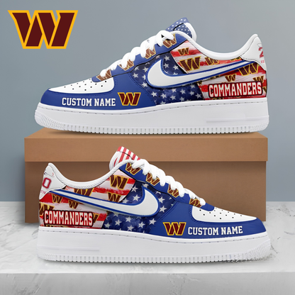 [SPECIAL OFFER] NEW CUSTOMIZED NFL12 WTC WASHINGTON COMMANDERS AF1 SHOES