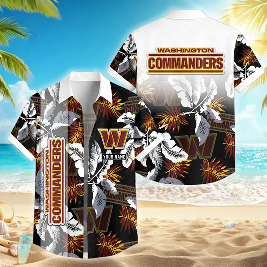 [SPECIAL OFFER] NEW CUSTOMIZED NFL12 WTC WASHINGTON COMMANDERS UNISEX HAWAIIAN SHIRT