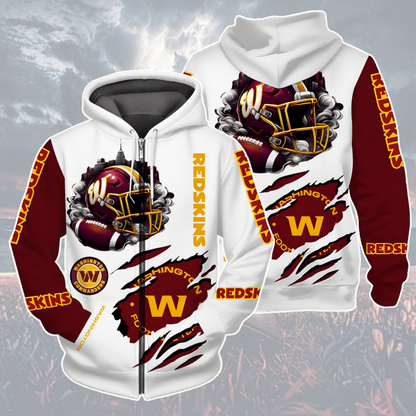 LIMITED EDITION - NEW CUSTOMIZED NFL12 WTC WASHINGTON COMMANDERS UNISEX T-SHIRT, POLO, HOODIE & JACKETS