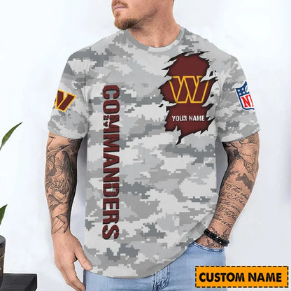 LIMITED EDITION - NEW CUSTOMIZED NFL12 WTC WASHINGTON COMMANDERS T-SHIRT, POLO SHIRT, ZIP POLO SHIRT, SWEATSHIRT, HOODIE & ZIP HOODIE