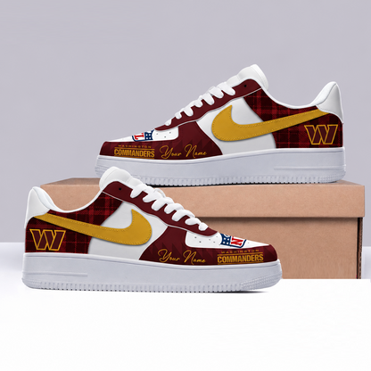 [SPECIAL OFFER] NEW CUSTOMIZED NFL12 WTC WASHINGTON COMMANDERS AF1 SHOES
