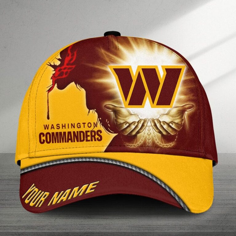 LIMITED EDITION - NEW CUSTOMIZED NFL12 WTC WASHINGTON COMMANDERS CLASSIC CAP