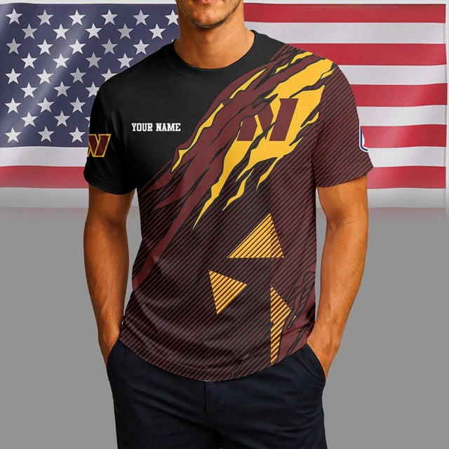 LIMITED EDITION - NEW CUSTOMIZED NFL12 WTC WASHINGTON COMMANDERS T-SHIRT, POLO SHIRT, ZIP POLO SHIRT, SWEATSHIRT, HOODIE & ZIP HOODIE