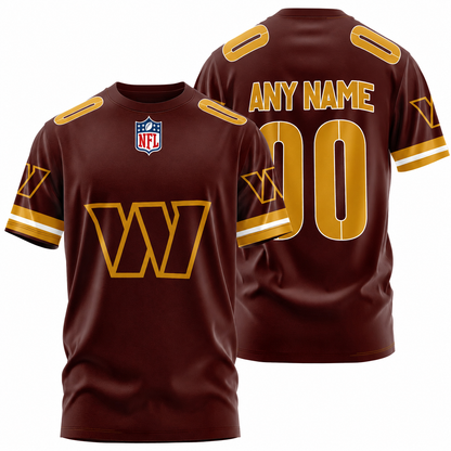 LIMITED EDITION - NEW CUSTOMIZED NFL12 WTC WASHINGTON COMMANDERS T-SHIRT, POLO SHIRT, ZIP POLO SHIRT, SWEATSHIRT, HOODIE & ZIP HOODIE