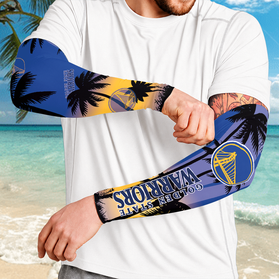 [HOT DEAL] NEW CUSTOMIZED NBA12 GSW GOLDEN STATE WARRIORS SUN ARM SLEEVES