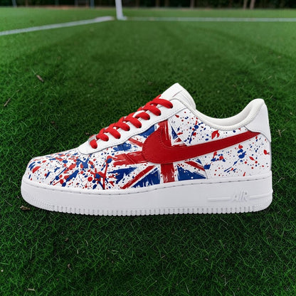 [HOT DEAL] NEW CUSTOMIZED PATRIOTIC AMERICAN FLAG AIR FORCE 1 SHOES