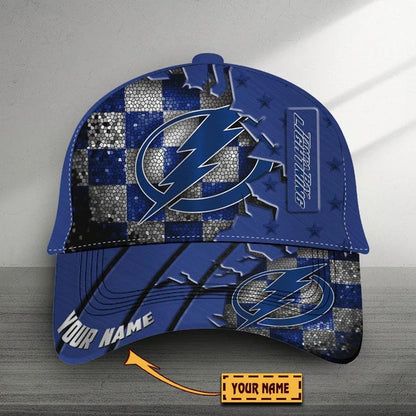 VIRAL EDITON - NEW CUSTOMIZED NHL12 TPL TAMPA BAY LIGHTNING CLASSIC CAP