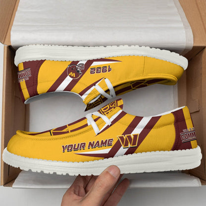 [SPECIAL OFFER] NEW CUSTOMIZED NFL12 WTC WASHINGTON COMMANDERS LOAFER SHOES