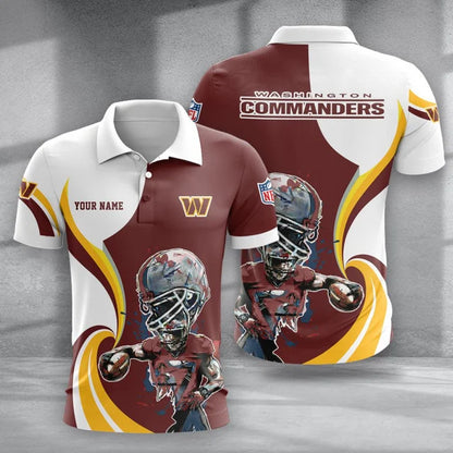 LIMITED EDITION - NEW CUSTOMIZED NFL12 WTC WASHINGTON COMMANDERS T-SHIRT, POLO SHIRT, ZIP POLO SHIRT, SWEATSHIRT, HOODIE & ZIP HOODIE