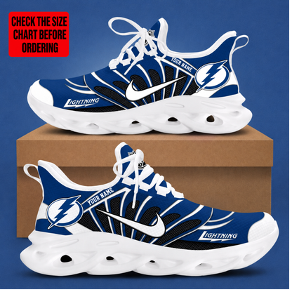 [SUPER SALE] NEW CUSTOMIZED NHL12 TPL TAMPA BAY LIGHTNING CLUNKY SNEAKERS