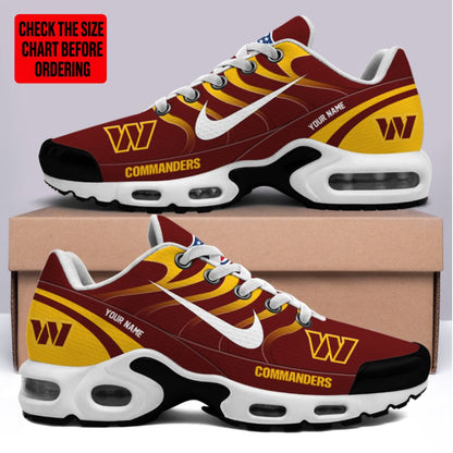 [SPECIAL OFFER] NEW CUSTOMIZED NFL12 WTC WASHINGTON COMMANDERS AIR MAX PLUS SNEAKERS