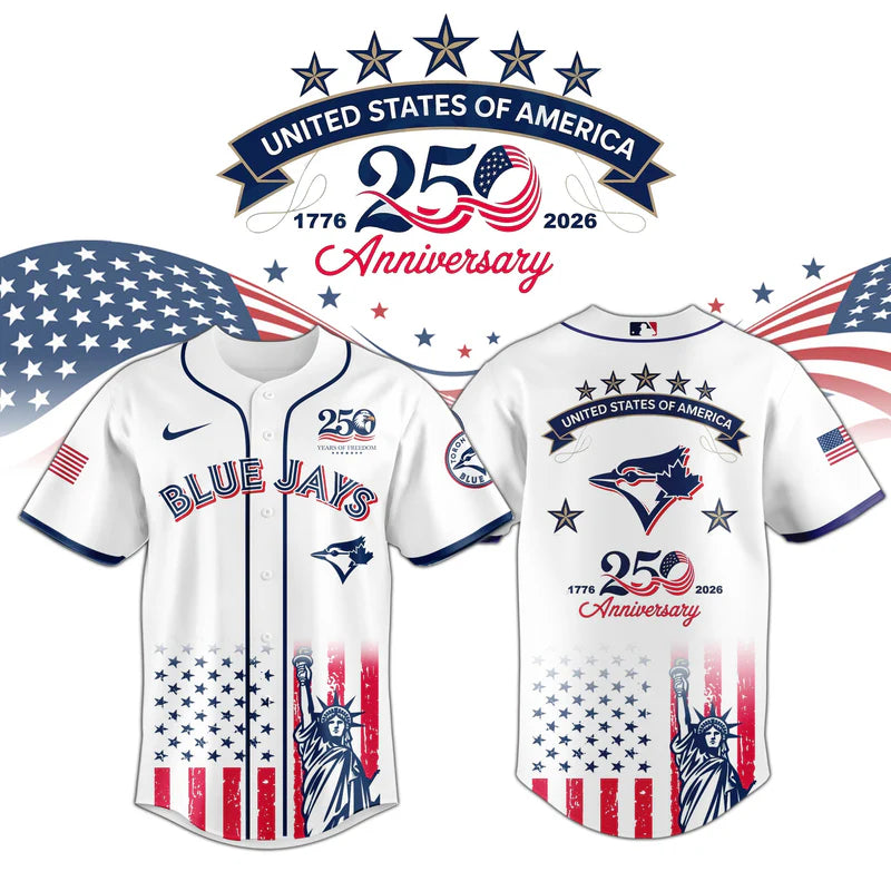 LIMITED EDITION - NEW CUSTOMIZED MLB12 TBJ TORONTO BLUE JAYS BASEBALL JERSEY