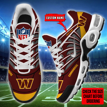 [SPECIAL OFFER] NEW CUSTOMIZED NFL12 WTC WASHINGTON COMMANDERS AIR MAX PLUS SNEAKERS