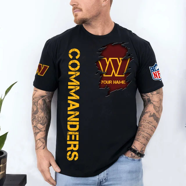 [SPECIAL OFFER] NEW CUSTOMIZED NFL12 WTC WASHINGTON COMMANDERS T-SHIRT, HOODIE, ZIP HOODIE