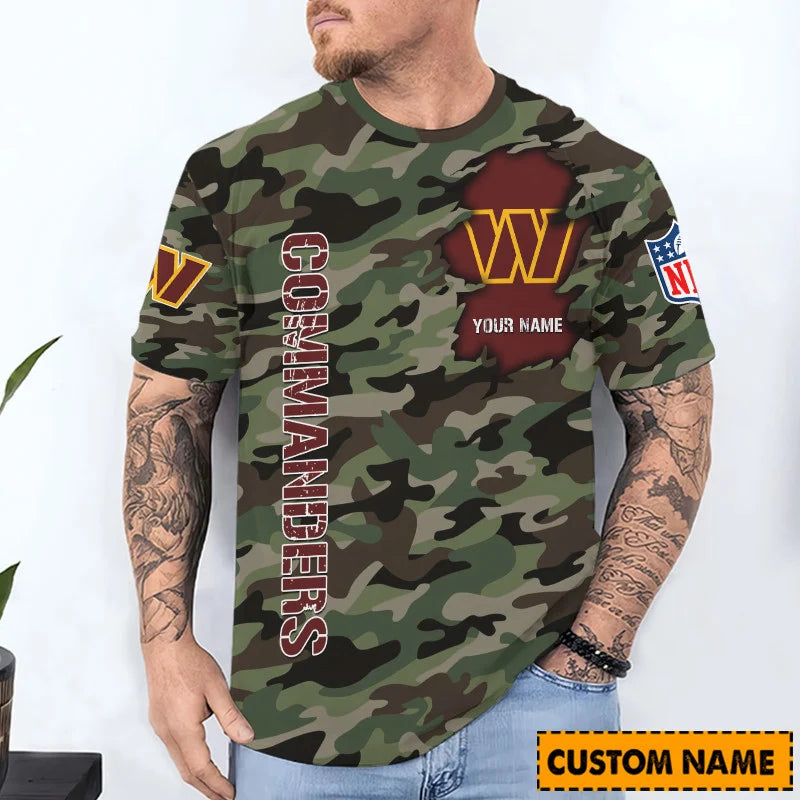 LIMITED EDITION - NEW CUSTOMIZED NFL12 WTC WASHINGTON COMMANDERS T-SHIRT, POLO SHIRT, ZIP POLO SHIRT, SWEATSHIRT, HOODIE & ZIP HOODIE