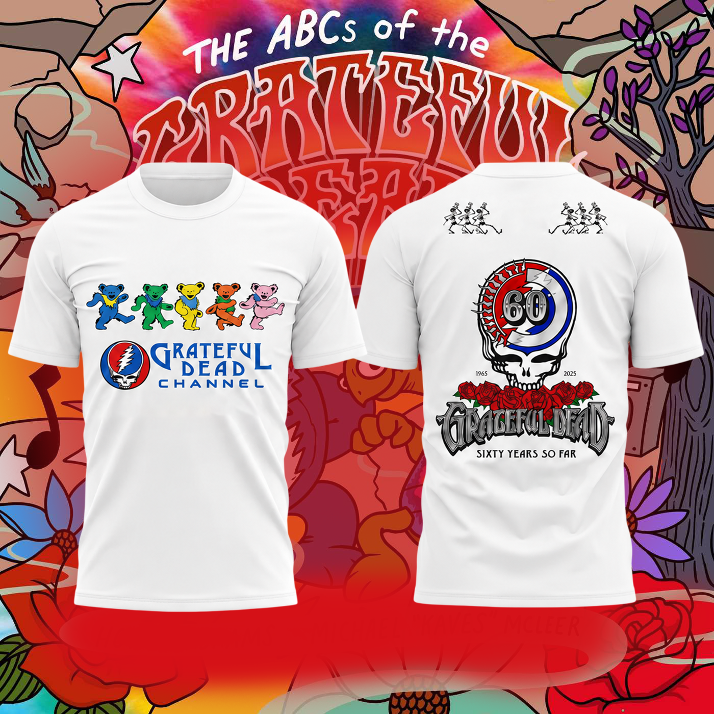 [FAN EXCLUSIVE] NEW CUSTOMIZED GRATEFUL DEAD UNISEX T-SHIRT
