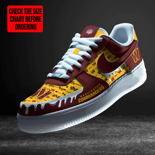 [SPECIAL OFFER] NEW CUSTOMIZED NFL12 WTC WASHINGTON COMMANDERS AF1 SHOES