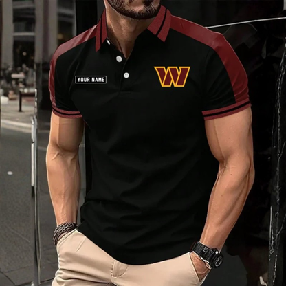 [SPECIAL OFFER] NEW CUSTOMIZED NFL12 WTC WASHINGTON COMMANDERS POLO SHIRT
