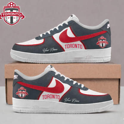 ENDING TODAY - NEW CUSTOMIZED MLS12 TRT TORONTO FC AF1 SNEAKERS