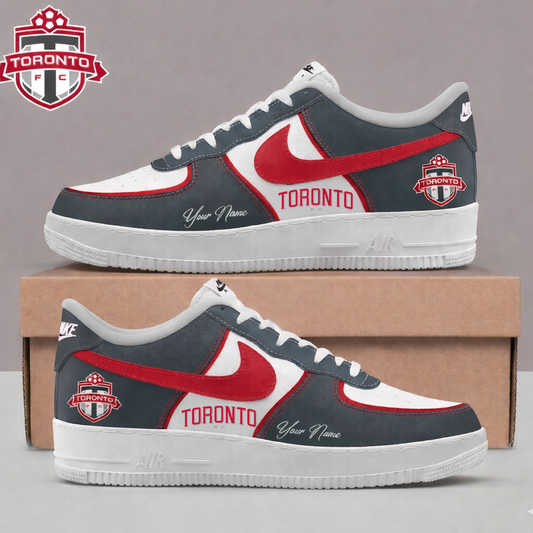 ENDING TODAY - NEW CUSTOMIZED MLS12 TRT TORONTO FC AF1 SNEAKERS