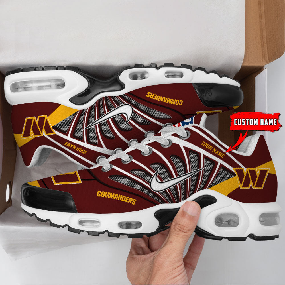 [SPECIAL OFFER] NEW CUSTOMIZED NFL12 WTC WASHINGTON COMMANDERS AIR MAX PLUS SNEAKERS