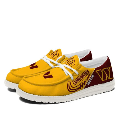 [SPECIAL OFFER] NEW CUSTOMIZED NFL12 WTC WASHINGTON COMMANDERS LOAFER SHOES