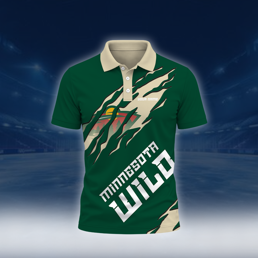 LIMITED EDITION - NEW CUSTOMIZED NHL13 MNW MINNESOTA WILD UNISEX T-SHIRT, POLO, HOODIE & SWEASHIRTS