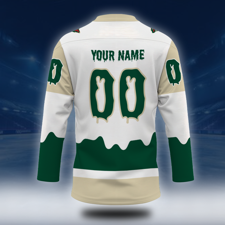 LIMITED EDITION - NEW CUSTOMIZED NHL13 MNW MINNESOTA WILD UNISEX HOCKEY JERSEY