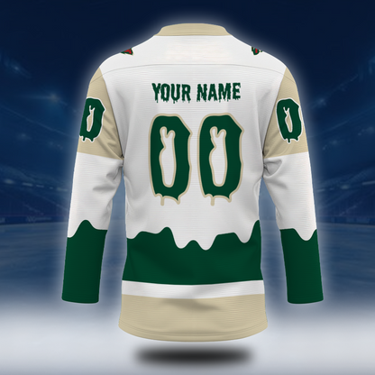 LIMITED EDITION - NEW CUSTOMIZED NHL13 MNW MINNESOTA WILD UNISEX HOCKEY JERSEY