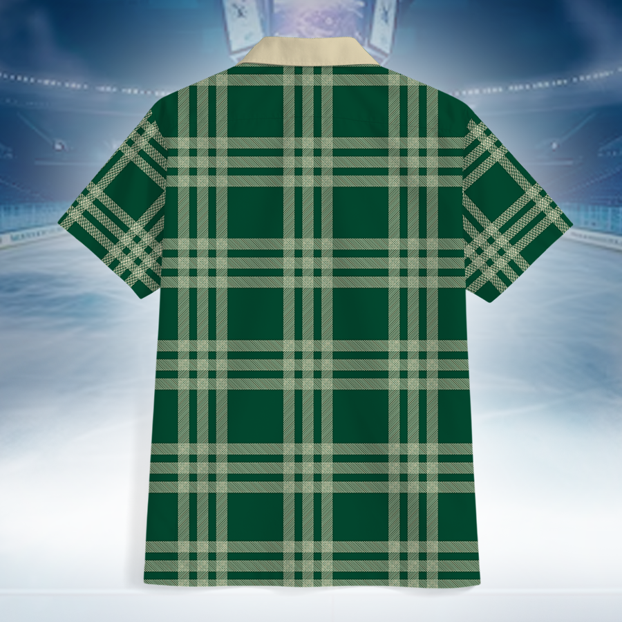 LIMITED EDITION - NEW CUSTOMIZED NHL13 MNW MINNESOTA WILD UNISEX HAWAIIAN SHIRT