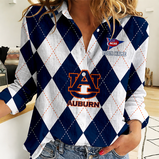 LIMITED DROP - NEW CUSTOMIZED | NCAA FBS13 ABT AB TIGERS WOMEN CASUAL SHIRT FOR FAN