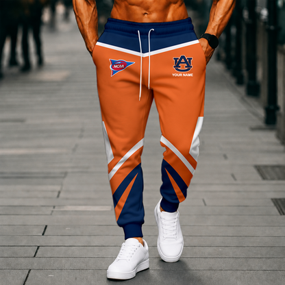 LIMITED EDITION - NEW CUSTOMIZED NCAA FBS13 ABT AUBURN TIGERS SWEATPANTS