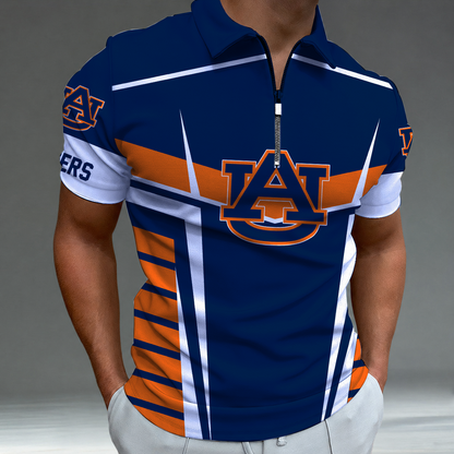 [FAN FAVORITE] NEW CUSTOMIZED NCAA FBS13 ABT AUBURN TIGERS POLO SHIRT