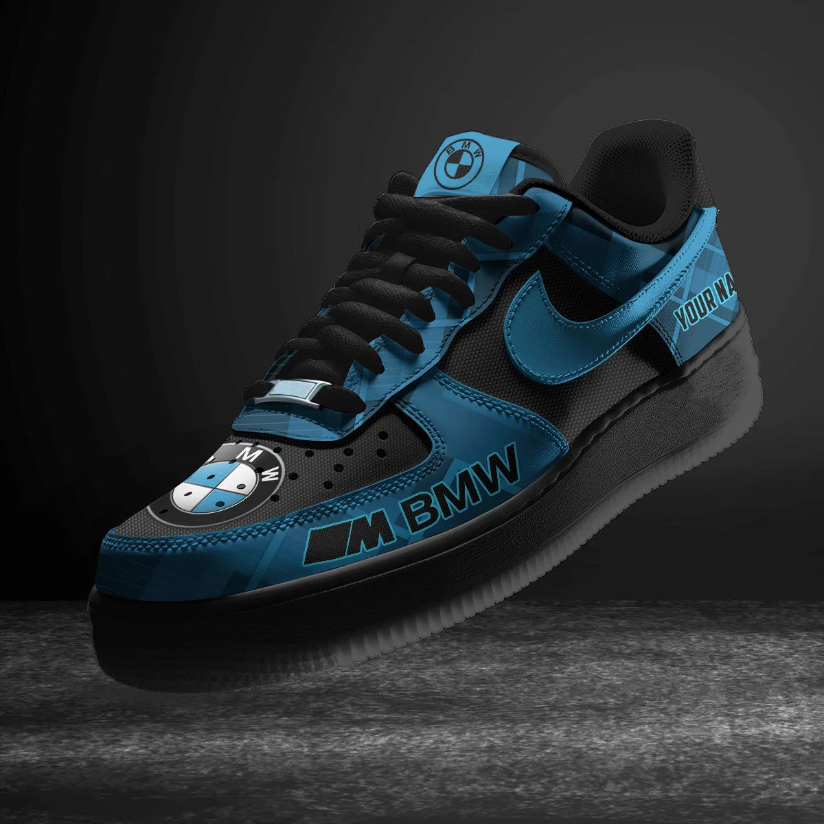 LIMITED RUN - NEW CUSTOMIZED F113 BMW BAYERSCHE AF1 SNEAKERS