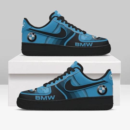 LIMITED RUN - NEW CUSTOMIZED F113 BMW BAYERISCHE AF1 SNEAKERS