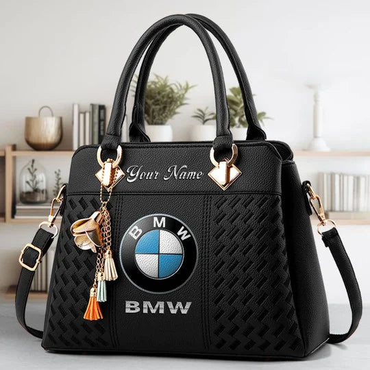 LIMITED RUN - NEW CUSTOMIZED F113 BMW BAYERISCHE LUXURY HANDBAG IN MULTIPLE COLORS