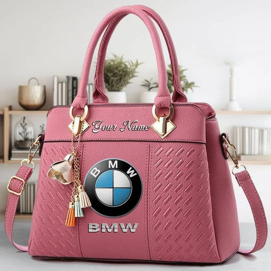 LIMITED RUN - NEW CUSTOMIZED F113 BMW BAYERISCHE LUXURY HANDBAG IN MULTIPLE COLORS