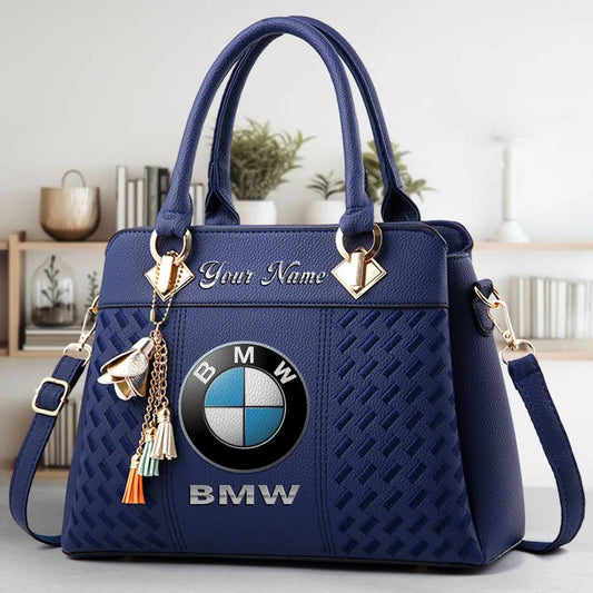 LIMITED RUN - NEW CUSTOMIZED F113 BMW BAYERISCHE LUXURY HANDBAG IN MULTIPLE COLORS