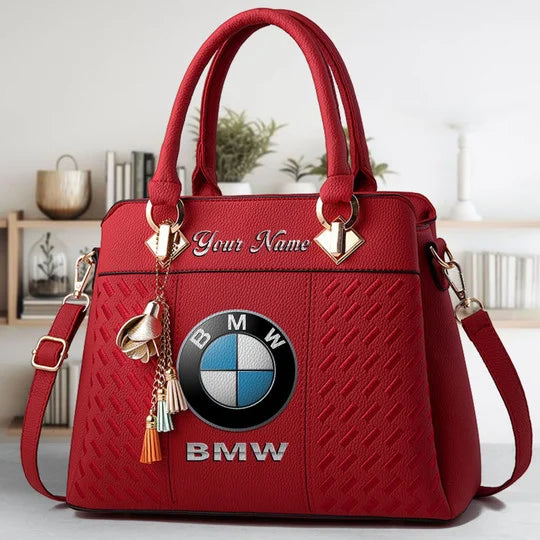 LIMITED RUN - NEW CUSTOMIZED F113 BMW BAYERISCHE LUXURY HANDBAG IN MULTIPLE COLORS