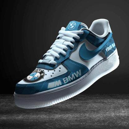 LIMITED RUN - NEW CUSTOMIZED F113 BMW BAYERSCHE AF1 SNEAKERS