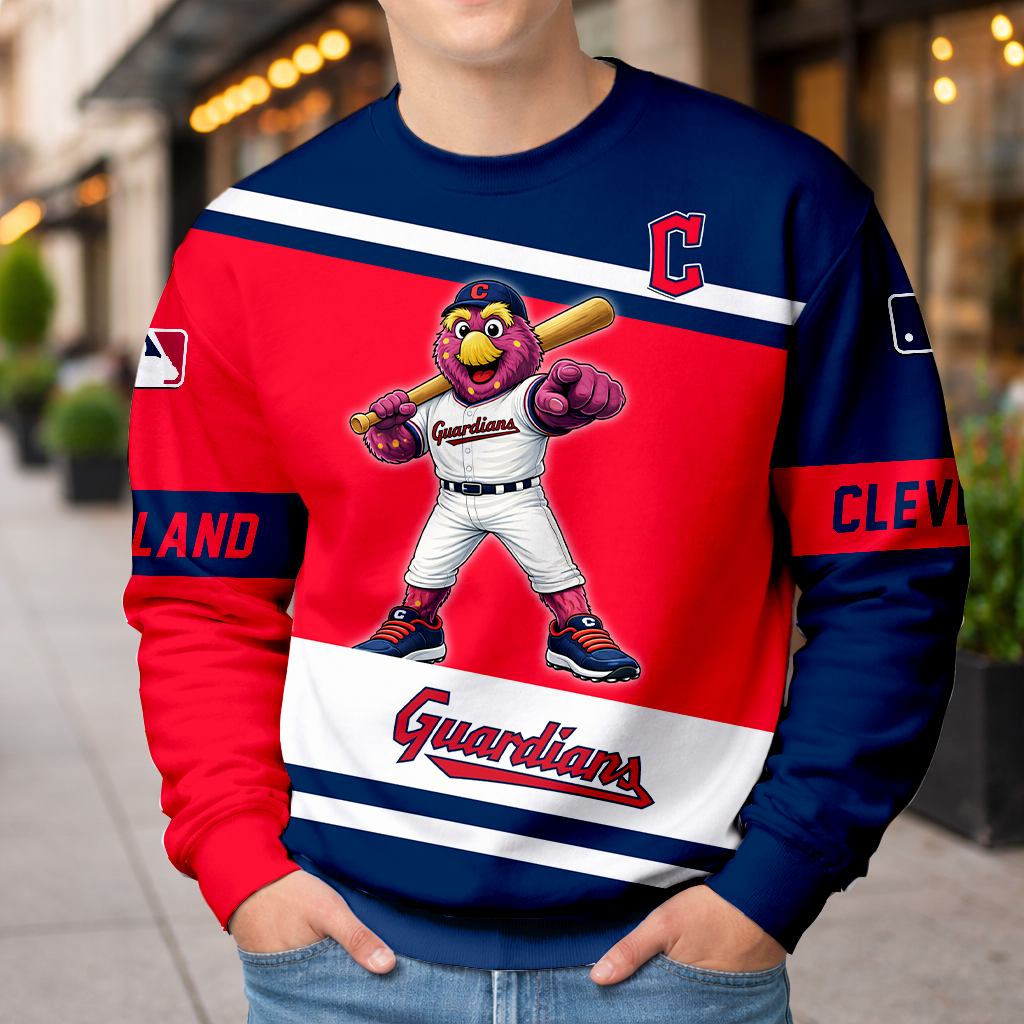 LIMITED EDITION - NEW CUSTOMIZED MLB13 CGS CLEVELAND GUARDIANS UNISEX T-SHIRT, HOODIE & JACKETS