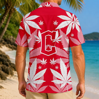 LIMITED EDITION - NEW CUSTOMIZED MLB13 CGS CLEVELAND GUARDIANS UNISEX HAWAIIAN SHIRT